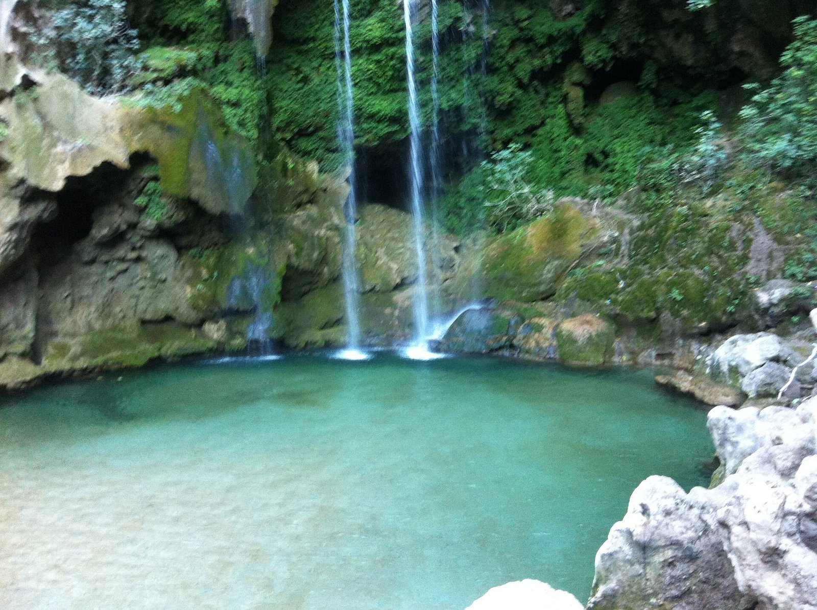 Akchour waterfall in Talassemtane National Park