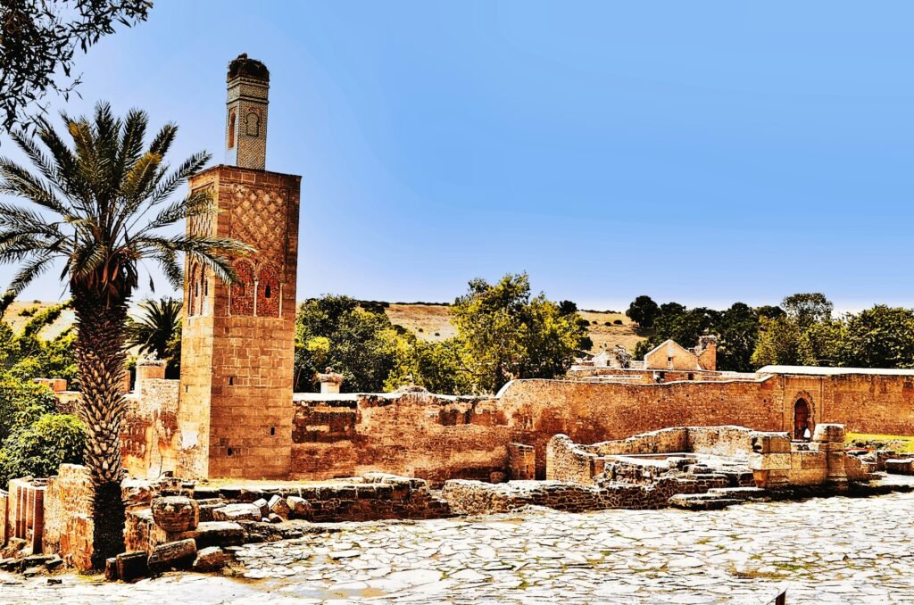 Ruins of the Chellah necropolis in Rabat