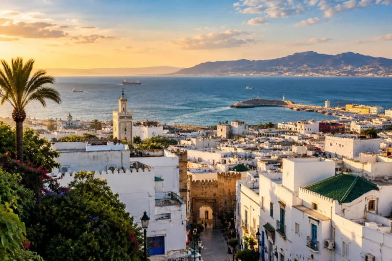 Tangier medina and waterfront on a day trip from Málaga