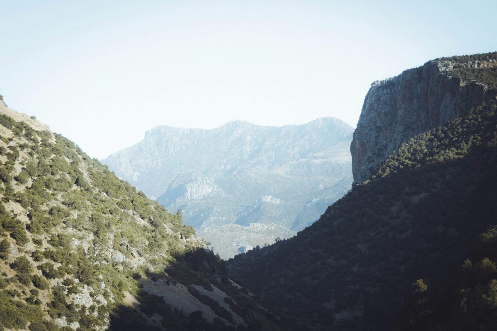 Rif mountains of northern Morocco near Chefchaouen