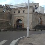 The old gate of Bab Okla in the walls of Tetouan